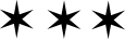 1 Stars Black