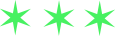 1 Stars Green
