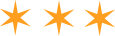 1 Stars Orange